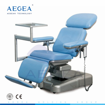 AG-XD107 CE hospital ISO sillas de quimioterapia colección de sangre eléctrica